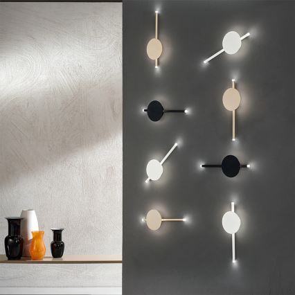 Ondaluce - Aplique de parede LED dimerizável JAMES LED/16W/230V branco