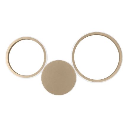 Ondaluce - Aplique de parede LED POIS LED/20W/230V dourado