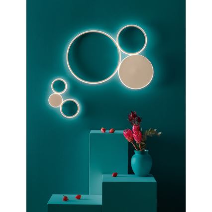 Ondaluce - Aplique de parede LED POIS LED/20W/230V dourado