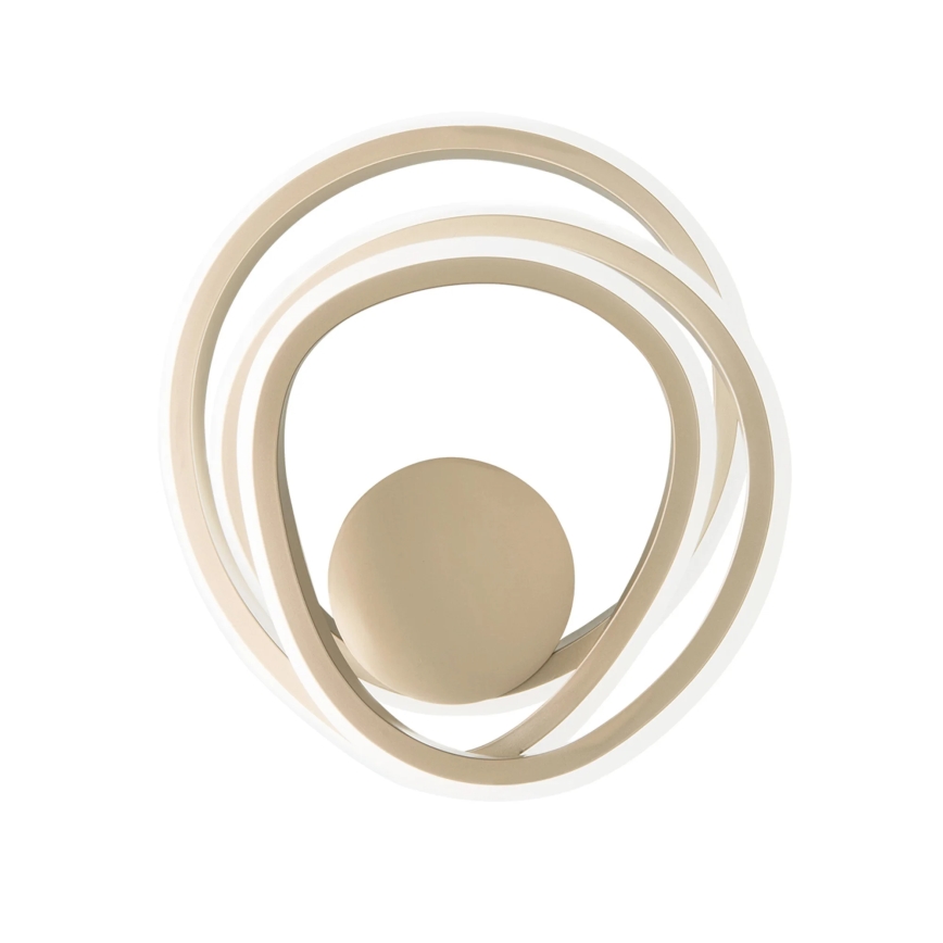 Ondaluce - Candeeiro de parede LED GOLDEN LED/23W/230V dourado