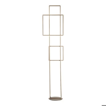 Ondaluce - Candeeiro de pé LED dimerizável DOWEL LED/77W/230V 166 cm dourado