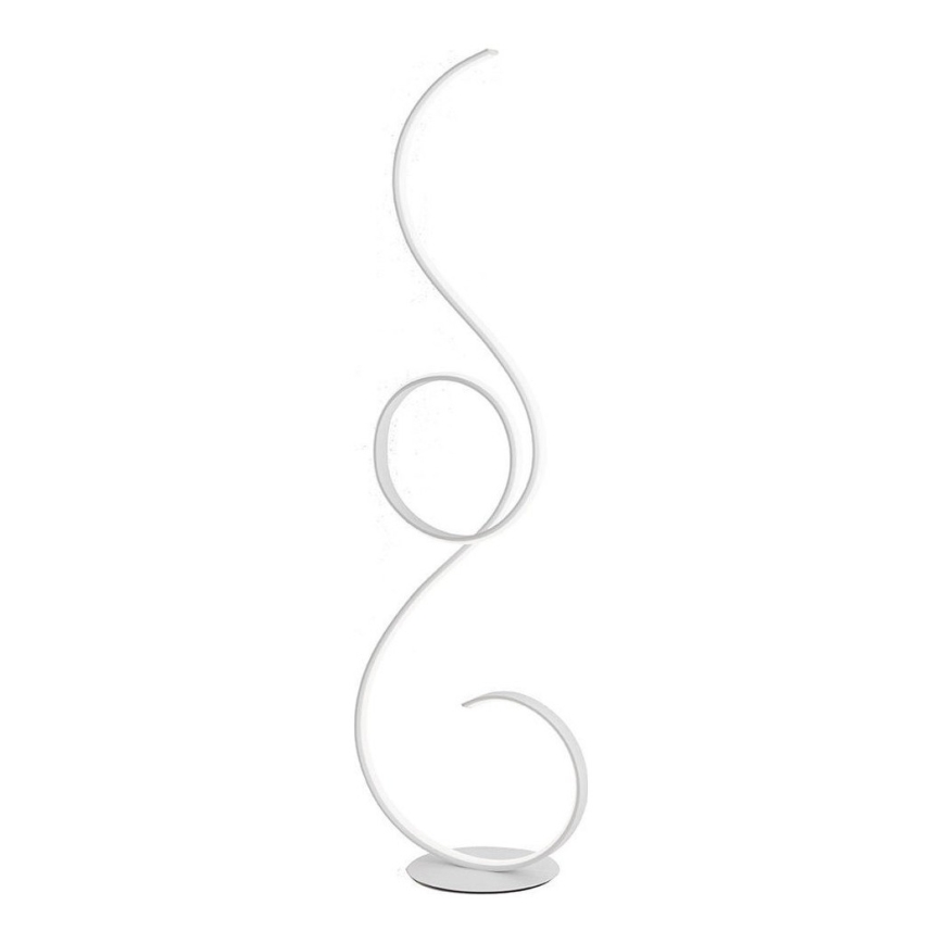 Ondaluce - Candeeiro de pé LED regulável FLOK LED/44W/230V 152 cm branco