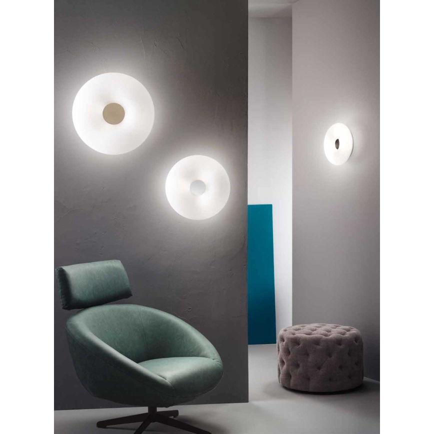 Ondaluce - Candeeiro de tecto DODI 4xE27/15W/230V Ø 53 cm branco