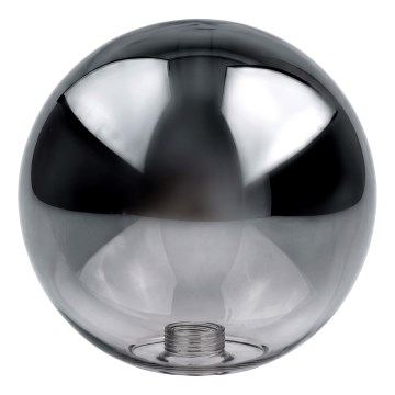 Ondaluce - Cúpula de substituição universal JEWEL, diâmetro 15 cm, preto fumê