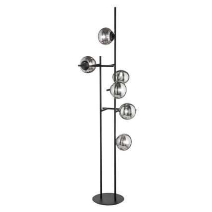 Ondaluce - Cúpula de substituição universal JEWEL, diâmetro 15 cm, preto fumê