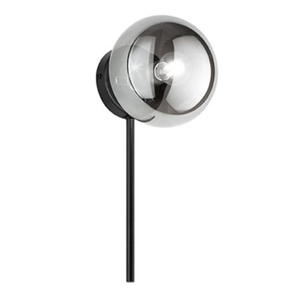 Ondaluce - Cúpula de substituição universal JEWEL, diâmetro 15 cm, preto fumê