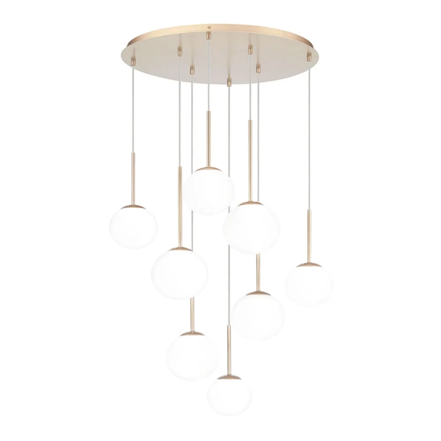 Ondaluce - Cúpula de substituição universal JEWEL Ø 17 cm branca