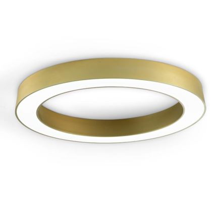 Ondaluce - Luminária de teto LED dimerizável GLOBUS LED/40W/230V 3000/4000K Ø 60 cm dourada