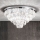 Ondaluce - Lustre de teto em cristal CASTLE 12xG9/7W/230V Ø 60 cm cromado brilhante