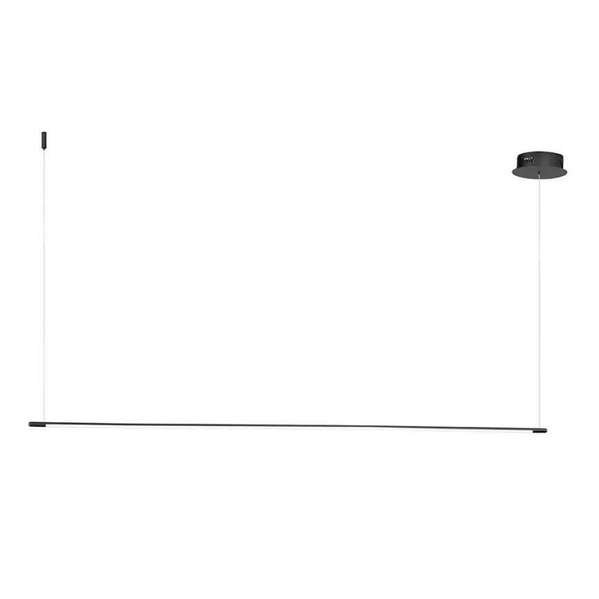 Ondaluce - Lustre LED dimerizável em cabo GENIUS LED/28W/230V preto
