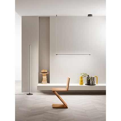Ondaluce - Lustre LED dimerizável em cabo GENIUS LED/28W/230V preto