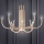 Ondaluce - Lustre LED dimerizável suspenso por cabo NOUVEAU LED/35W/230V Ø 78 cm dourado