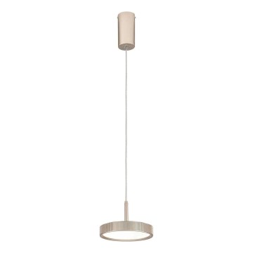 Ondaluce - Lustre LED suspenso por cabo NINA LED/20W/230V Ø 19 cm dourado