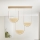 Ondaluce - Lustre pendente LED regulável em cabo LOTUS LED/70W/230V, dourado