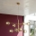 Ondaluce - Lustre suspenso em cabo ELISEO 8xE14/10W/230V Ø 97 cm dourado/bege fumê