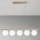 Ondaluce - Lustre suspenso em cabo MONILE 5xE14/10W/230V dourado/branco