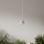 Ondaluce - Pendente em cabo CONCRETE 1xGU10/7,5W/230V Ø 10,5 cm betão/cinzento