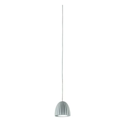 Ondaluce - Pendente em cabo CONCRETE 1xGU10/7,5W/230V Ø 10,5 cm betão/cinzento