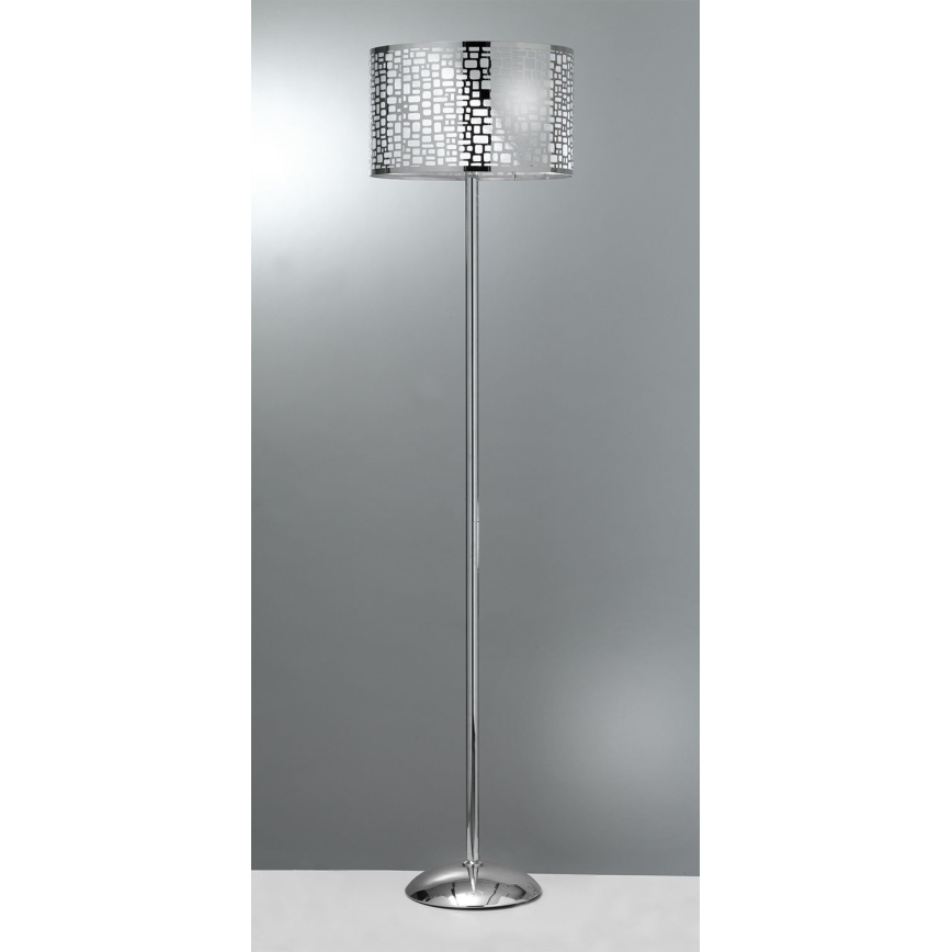 ONLI - Candeeiro de chão BRUCE 1xE27/15W/230V cromado mate