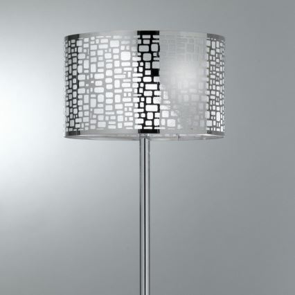 ONLI - Candeeiro de chão BRUCE 1xE27/15W/230V cromado mate