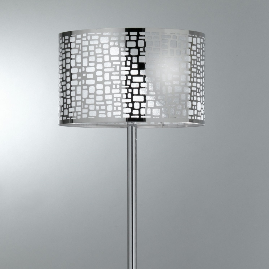 ONLI - Candeeiro de chão BRUCE 1xE27/15W/230V cromado mate