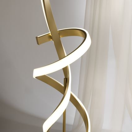 ONLI - Candeeiro de chão LED KIRA LED/31W/230V 4000K dourado