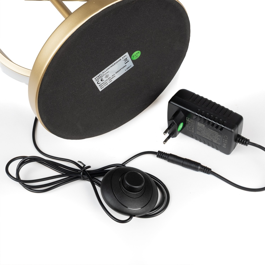 ONLI - Candeeiro de chão LED KIRA LED/31W/230V 4000K dourado