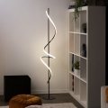 ONLI - Candeeiro de chão LED TWIST LED/24W/230V 4000K preto