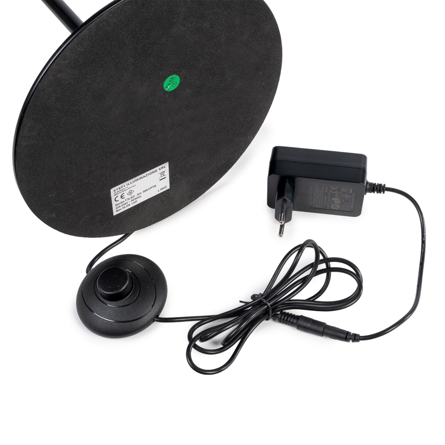 ONLI - Candeeiro de chão LED TWIST LED/24W/230V 4000K preto