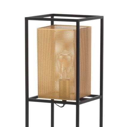 ONLI - Candeeiro de chão MALIK 1xE27/22W/230V dourado/preto