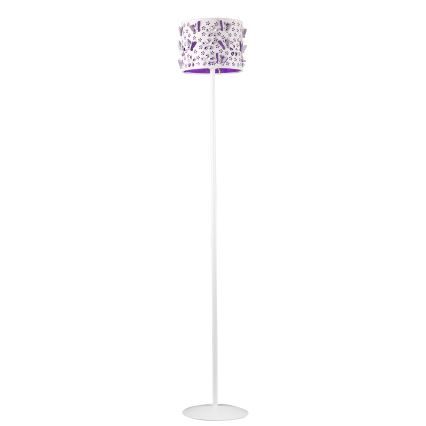 ONLI - Candeeiro de chão TITILLA 1xE27/22W/230V roxo/branco