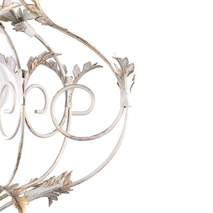 ONLI - Candeeiro de teto em corrente CONTESSA 1xE27/22W/230V pátina