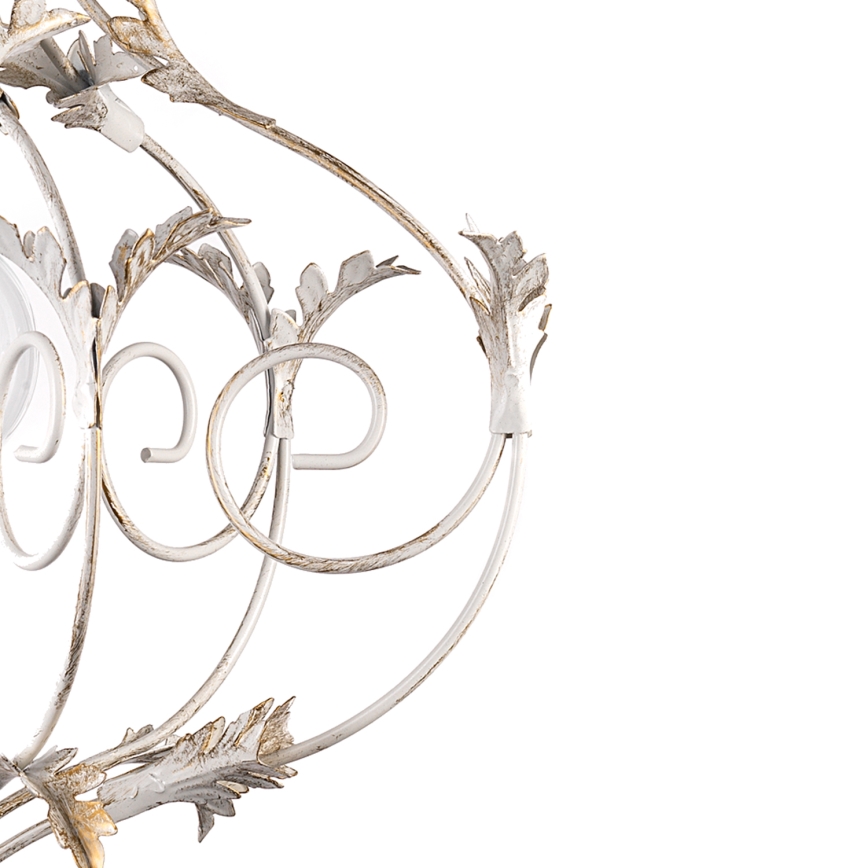 ONLI - Candeeiro de teto em corrente CONTESSA 1xE27/22W/230V pátina