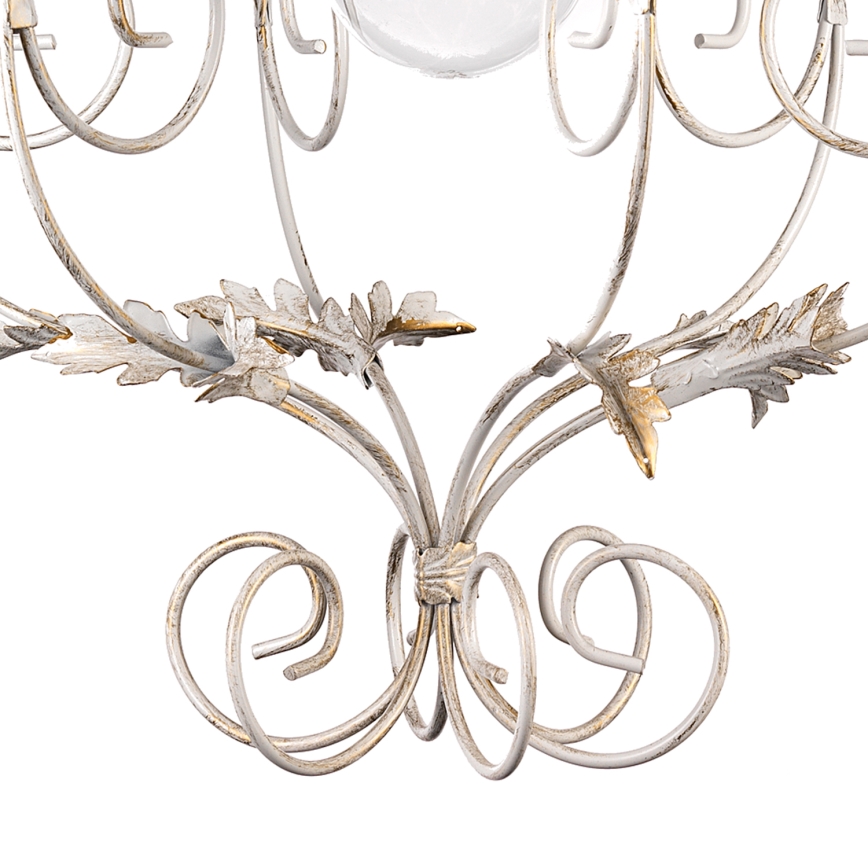 ONLI - Candeeiro de teto em corrente CONTESSA 1xE27/22W/230V pátina