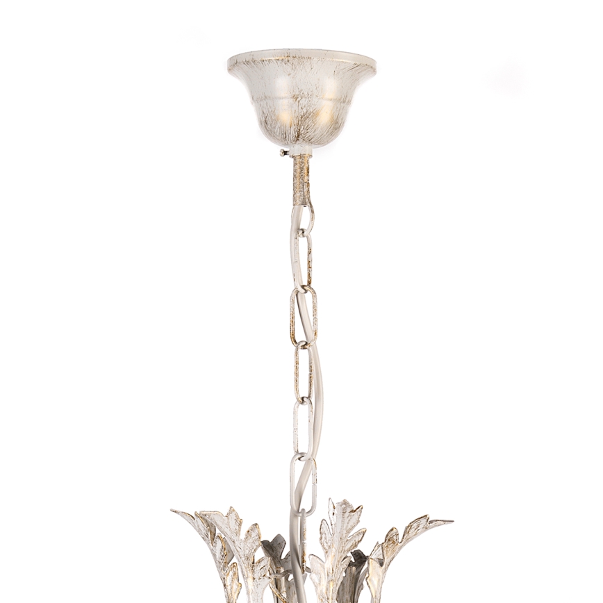 ONLI - Candeeiro de teto em corrente CONTESSA 1xE27/22W/230V pátina