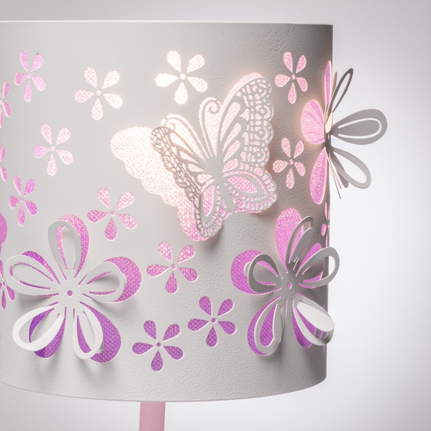 ONLI - Candeeiro de criança TITILLA 1xE14/6W/230V 22 cm roxo/branco