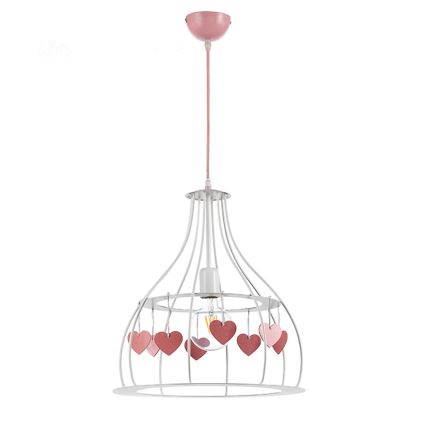 ONLI - Candeeiro de criança TITTA 1xE27/22W/230V rosa