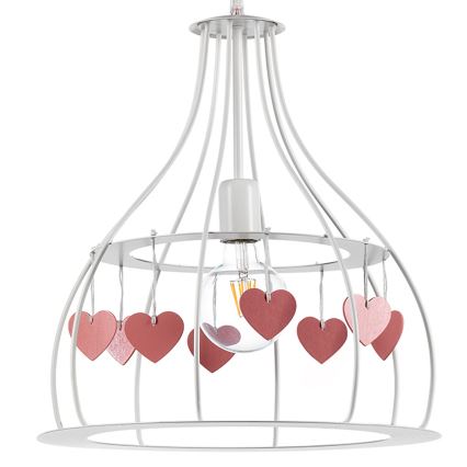 ONLI - Candeeiro de criança TITTA 1xE27/22W/230V rosa