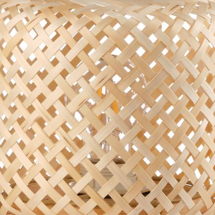 ONLI - Candeeiro de mesa BAMBOO 1xE27/22W/230V bambu
