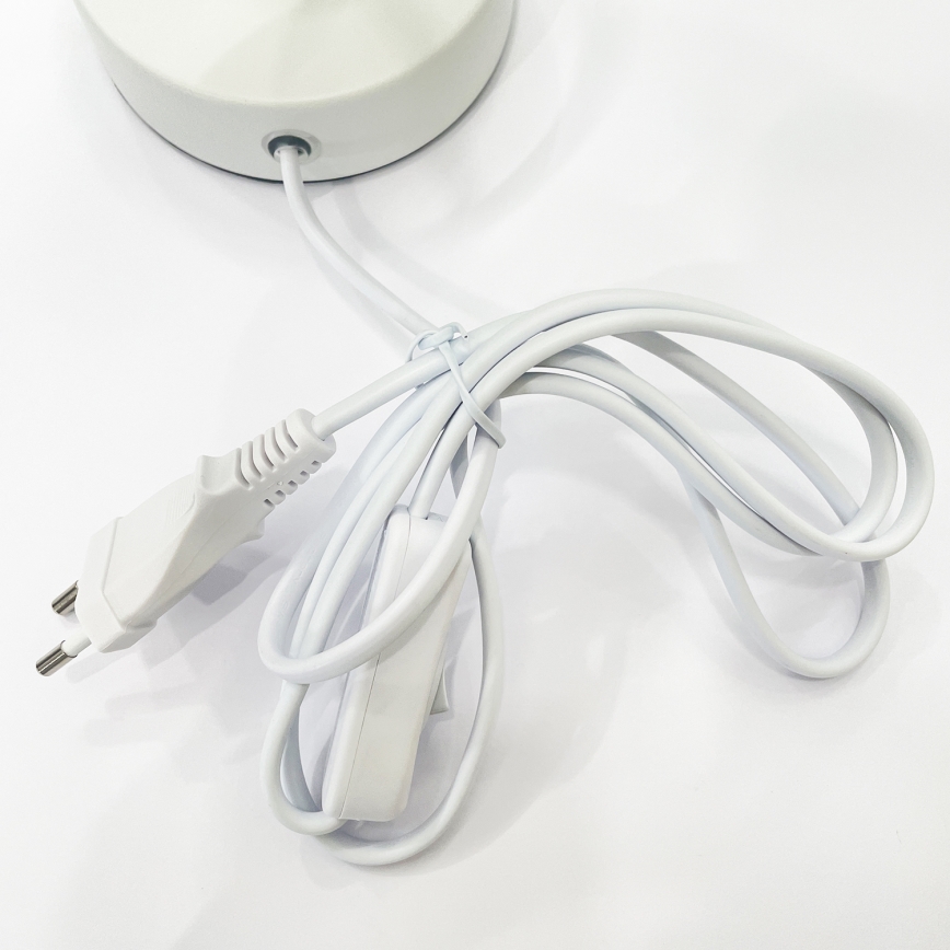 ONLI - Candeeiro de mesa BOLLICINE 1xE14/6W/230V 22 cm branco