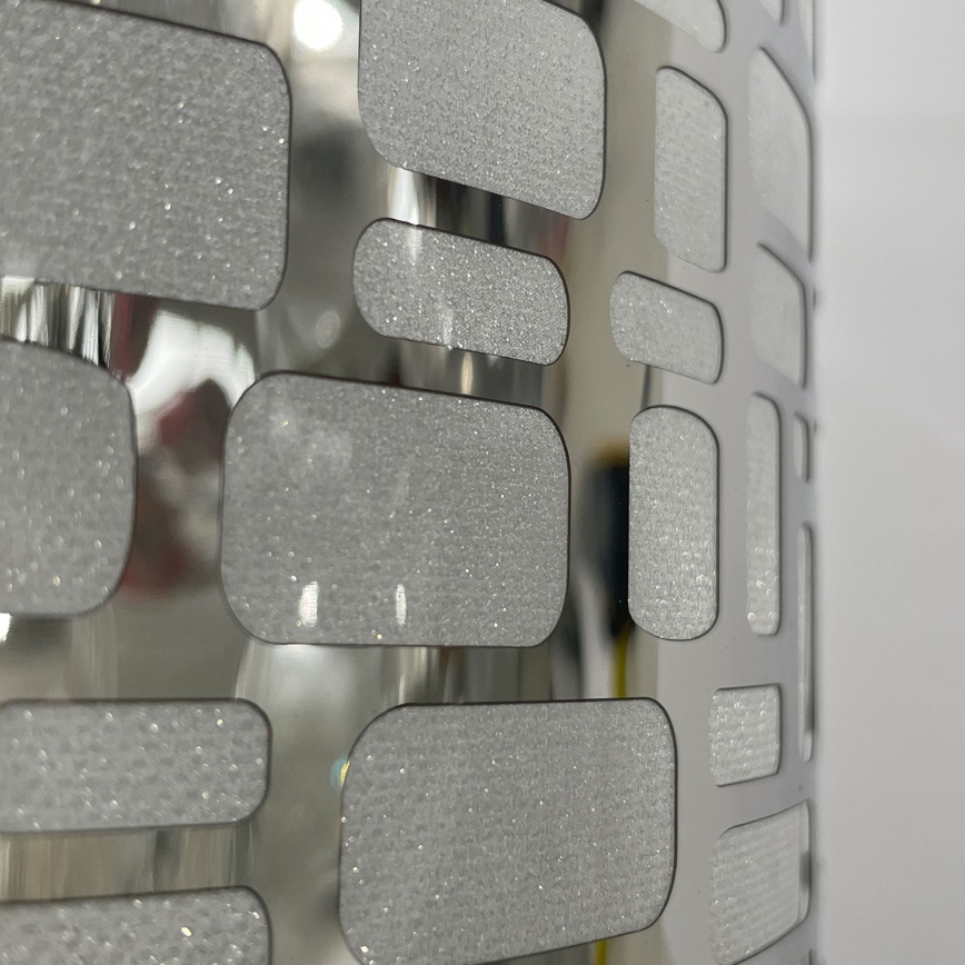 ONLI - Candeeiro de mesa BRUCE 1xE27/15W/230V 40 cm cromado mate