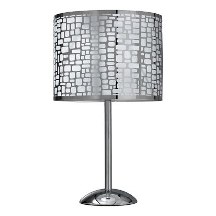 ONLI - Candeeiro de mesa BRUCE 1xE27/15W/230V 52 cm cromado mate