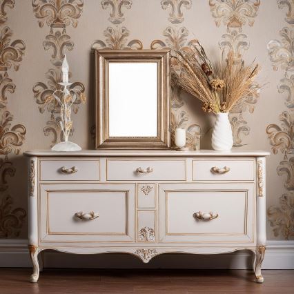 ONLI - Candeeiro de mesa COLLANA 1xE14/6W/230V 40 cm branco