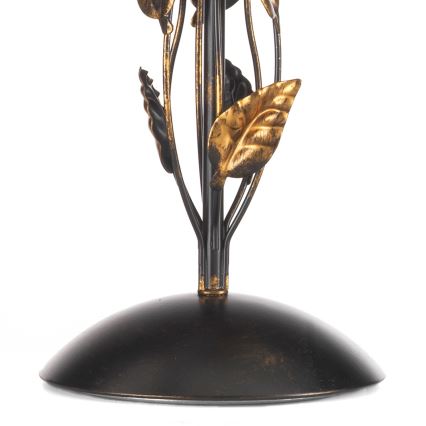 ONLI - Candeeiro de mesa COLLANA 1xE14/6W/230V 40 cm bronze