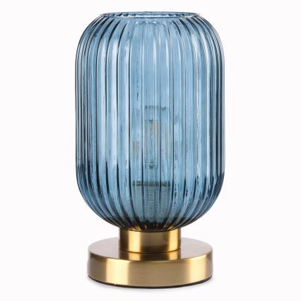 ONLI - Candeeiro de mesa DOROTY 1xE27/22W/230V azul/dourado