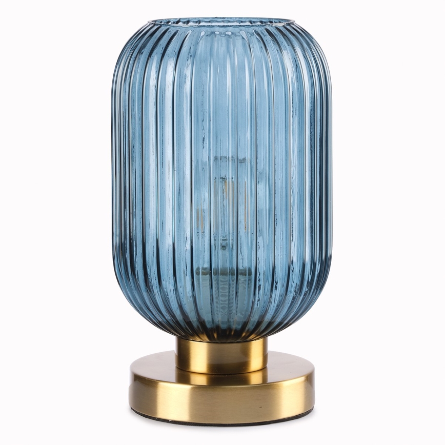 ONLI - Candeeiro de mesa DOROTY 1xE27/22W/230V azul/dourado