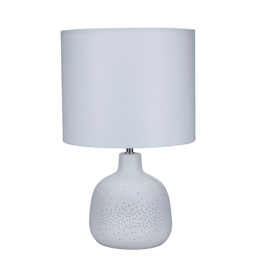 ONLI - Candeeiro de mesa ELUMA 2xE27/15W/230V 48 cm branco