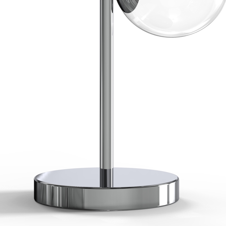 ONLI - Candeeiro de mesa KIMBERLY 2xG9/6W/230V 40 cm cromo brilhante