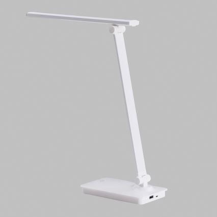 ONLI - Candeeiro de mesa táctil LED com regulação e porta USB DESKI LED/7W/230V 4000K branco