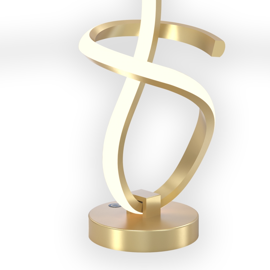 ONLI - Candeeiro de mesa LED KIRA LED/10W/230V 4000K 28 cm dourado